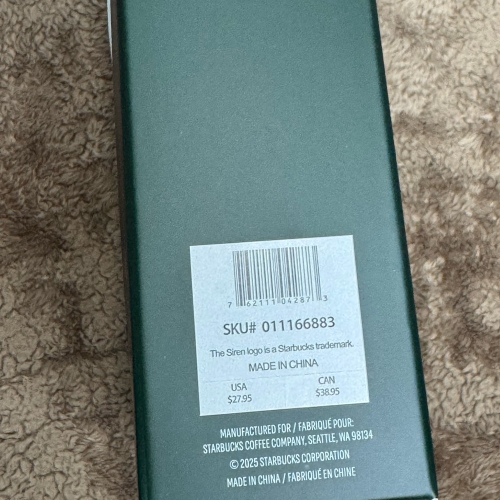 Starbucks Light Blue Tumbler Tote - Picture 4 of 4